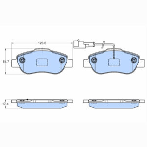 Δισκόφρενα ZTEC+ για Fiat,Ford